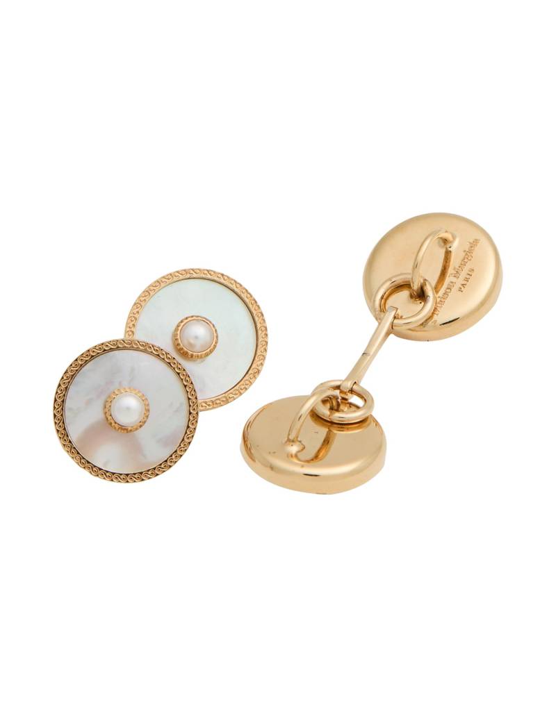 MAISON MARGIELA Manschettenknöpfe Herren Gold von MAISON MARGIELA