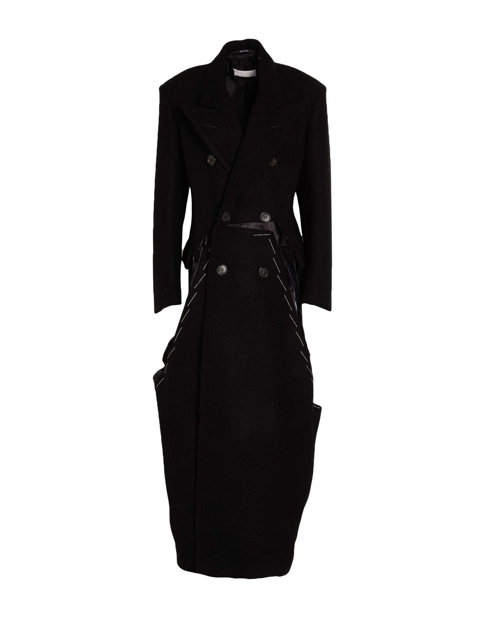 MAISON MARGIELA Mantel Damen Schwarz von MAISON MARGIELA