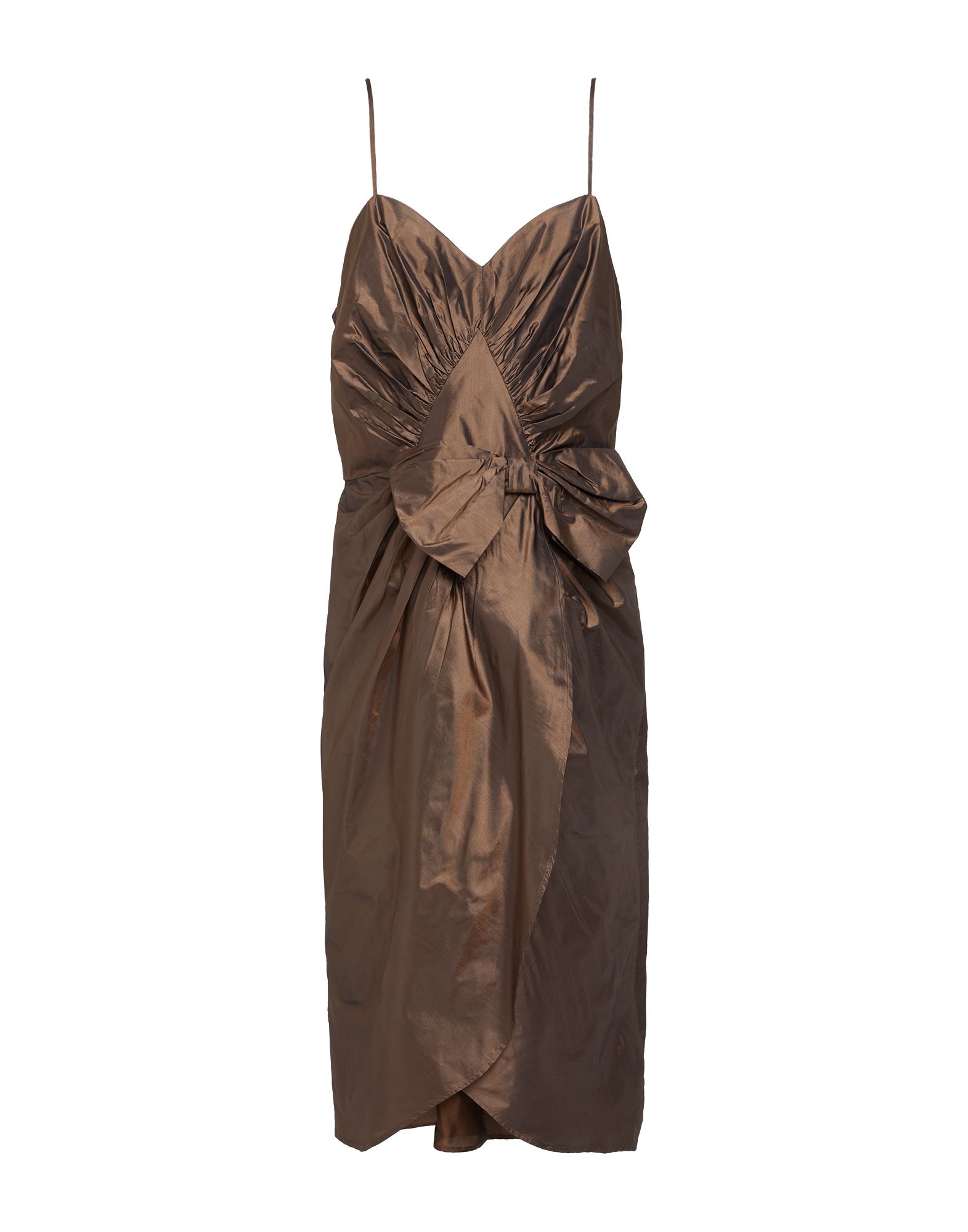 MAISON MARGIELA Midi-kleid Damen Braun von MAISON MARGIELA