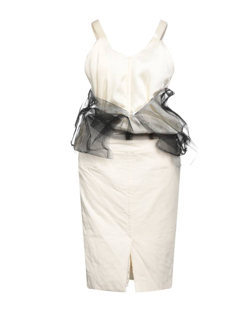 MAISON MARGIELA Midi-kleid Damen Elfenbein von MAISON MARGIELA