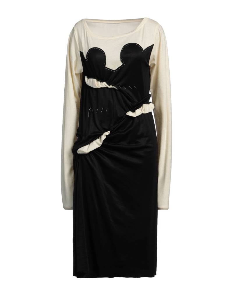 MAISON MARGIELA Midi-kleid Damen Schwarz von MAISON MARGIELA