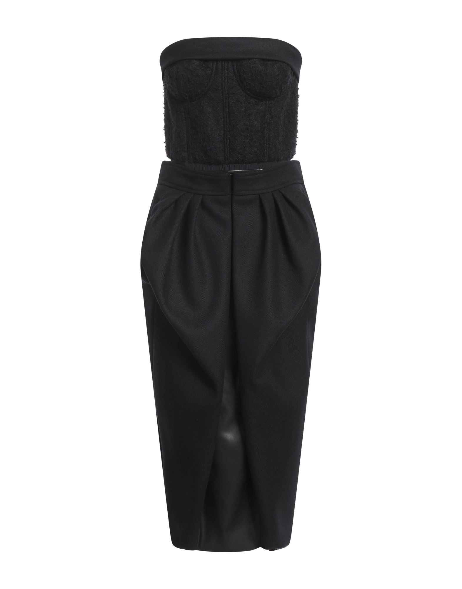 MAISON MARGIELA Midi-kleid Damen Schwarz von MAISON MARGIELA