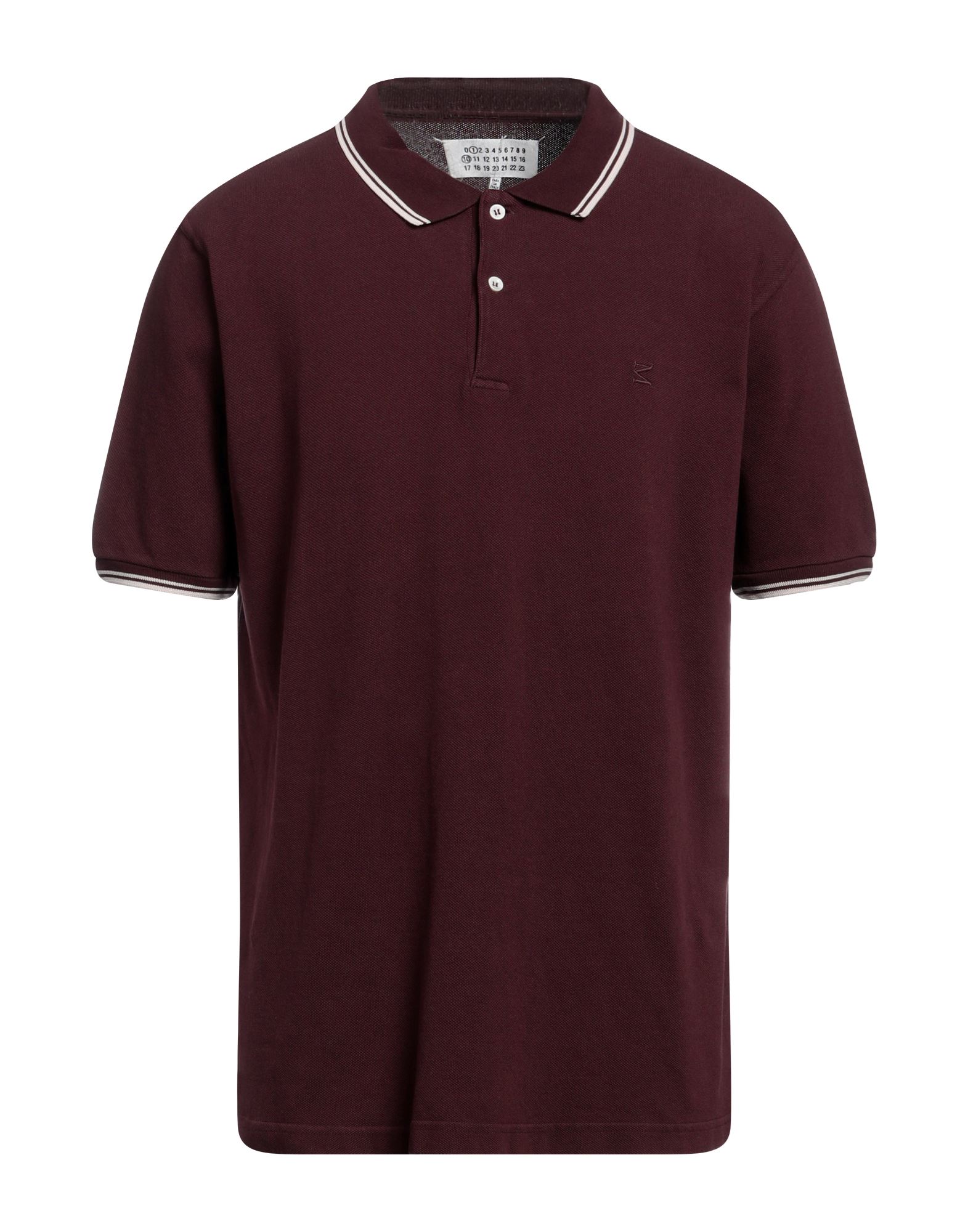 MAISON MARGIELA Poloshirt Herren Bordeaux von MAISON MARGIELA
