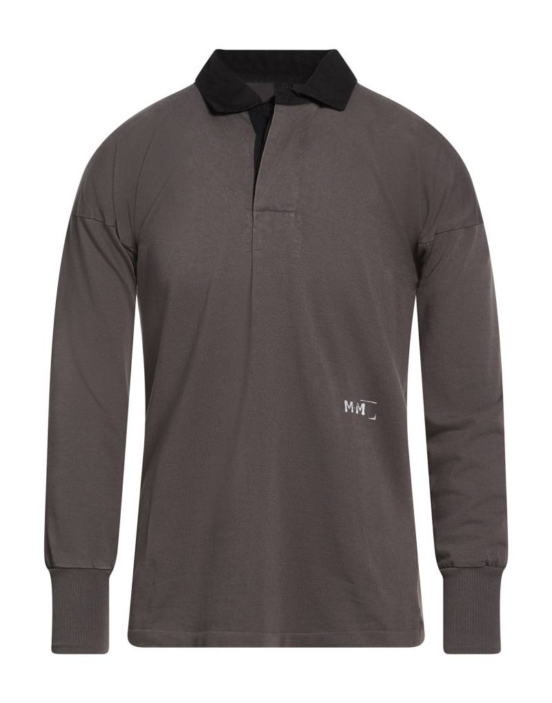 MAISON MARGIELA Poloshirt Herren Braungrau von MAISON MARGIELA