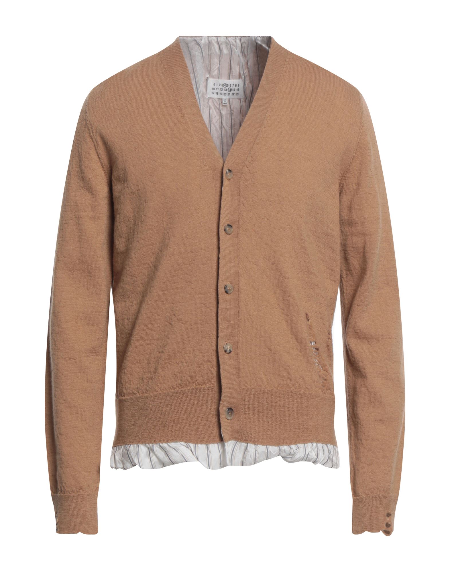 MAISON MARGIELA Strickjacke Herren Kamel von MAISON MARGIELA