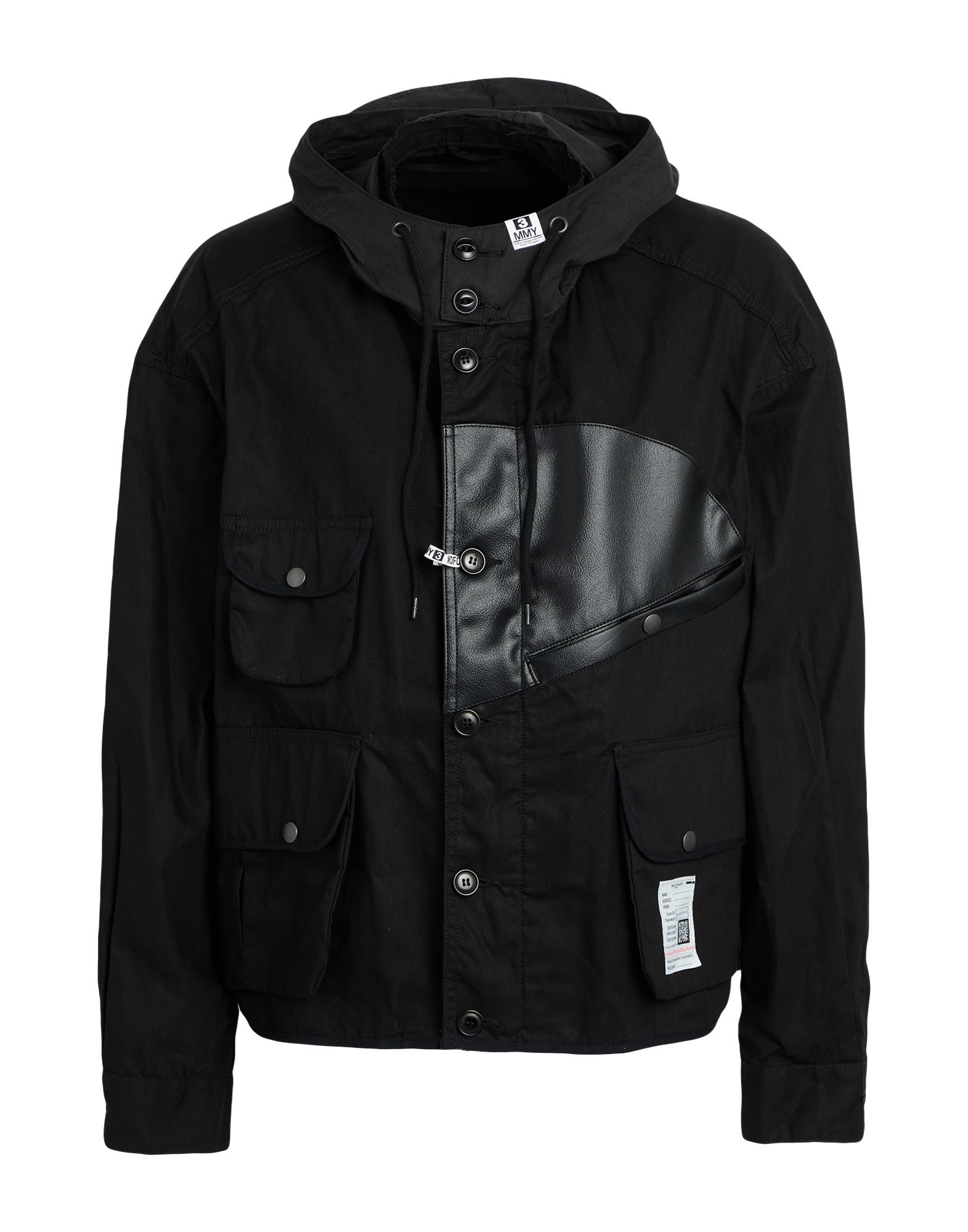 MAISON MIHARA YASUHIRO Jacke & Anorak Herren Schwarz von MAISON MIHARA YASUHIRO