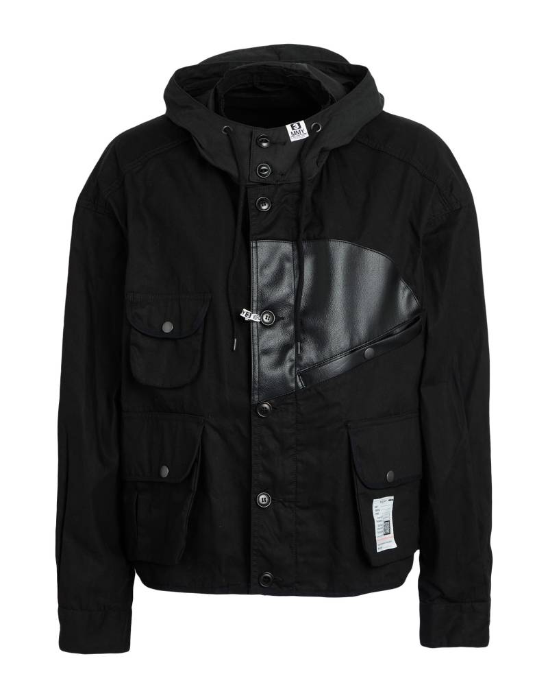 MAISON MIHARA YASUHIRO Jacke & Anorak Herren Schwarz von MAISON MIHARA YASUHIRO