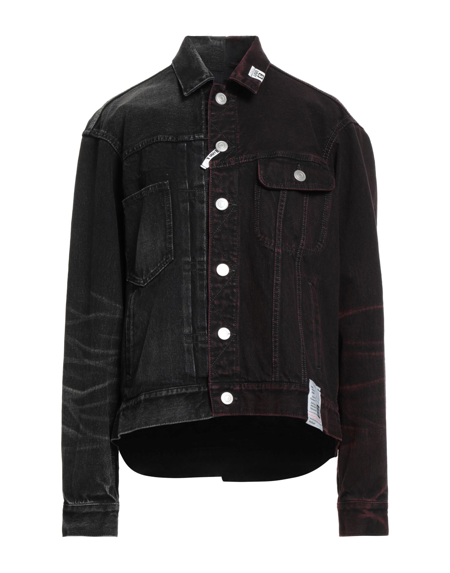 MAISON MIHARA YASUHIRO Jeansjacke/-mantel Damen Schwarz MAISON MIHARA YASUHIRO Jeansjacke/-mantel Damen Schwarz von MAISON MIHARA YASUHIRO