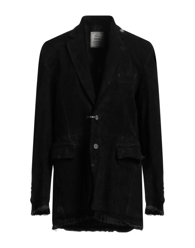 MAISON MIHARA YASUHIRO Mantel Herren Schwarz von MAISON MIHARA YASUHIRO