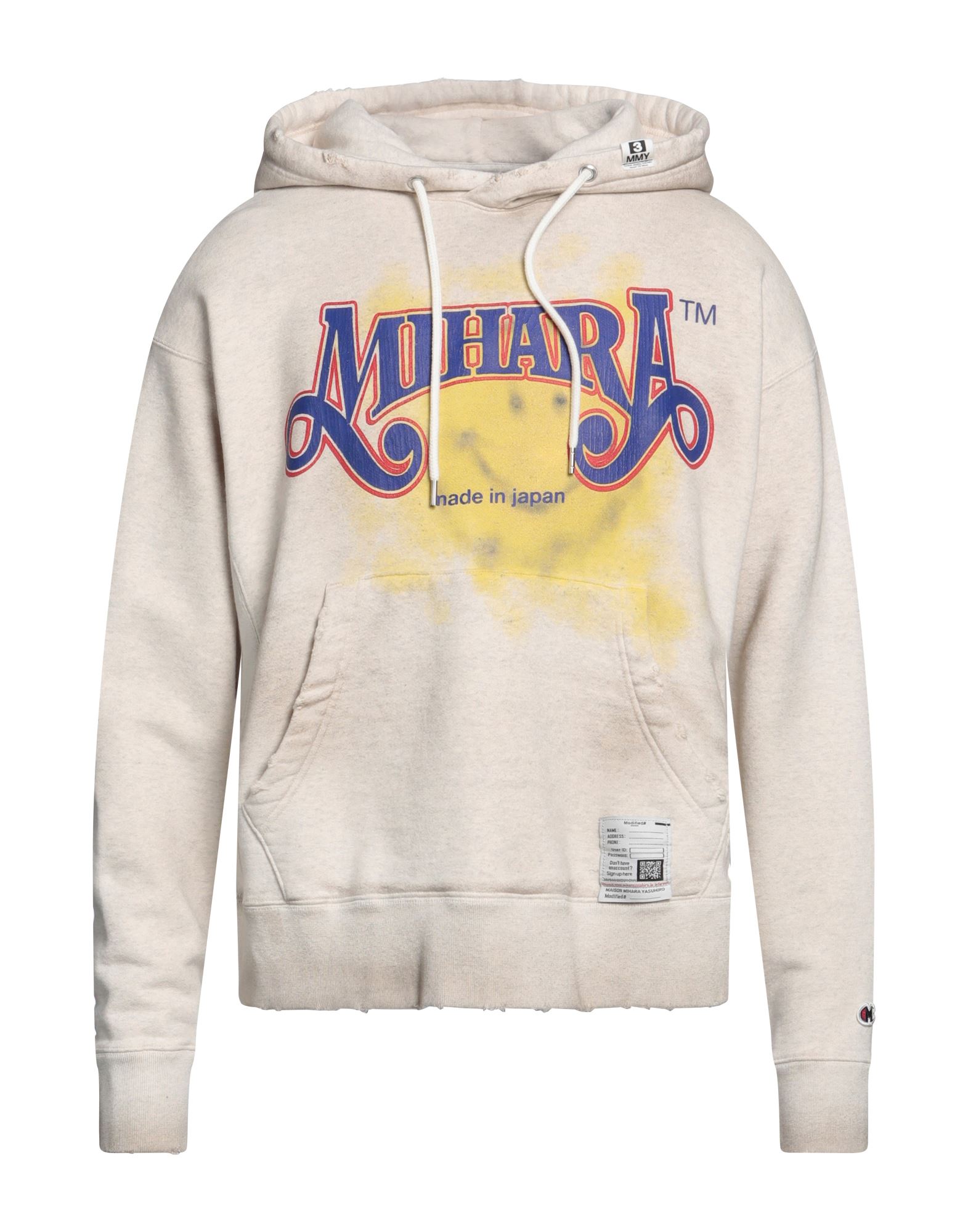 MAISON MIHARA YASUHIRO Sweatshirt Herren Beige von MAISON MIHARA YASUHIRO