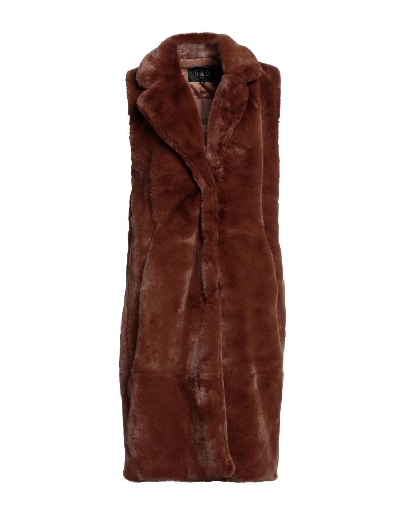 MAISON R&C Shearling- & Kunstfell Damen Braun von MAISON R&C