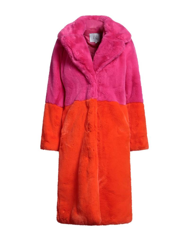 MAISON R&C Shearling- & Kunstfell Damen Fuchsia von MAISON R&C