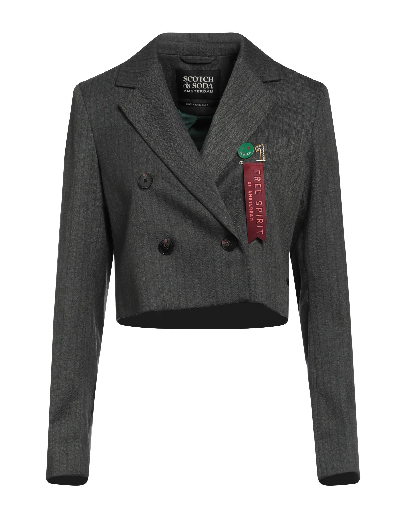 MAISON SCOTCH Blazer Damen Blei von MAISON SCOTCH