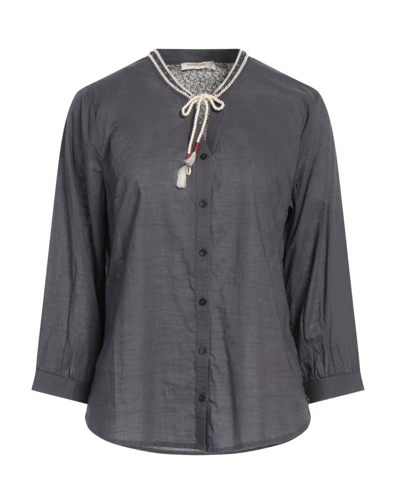 MAISON SCOTCH Hemd Damen Blei von MAISON SCOTCH