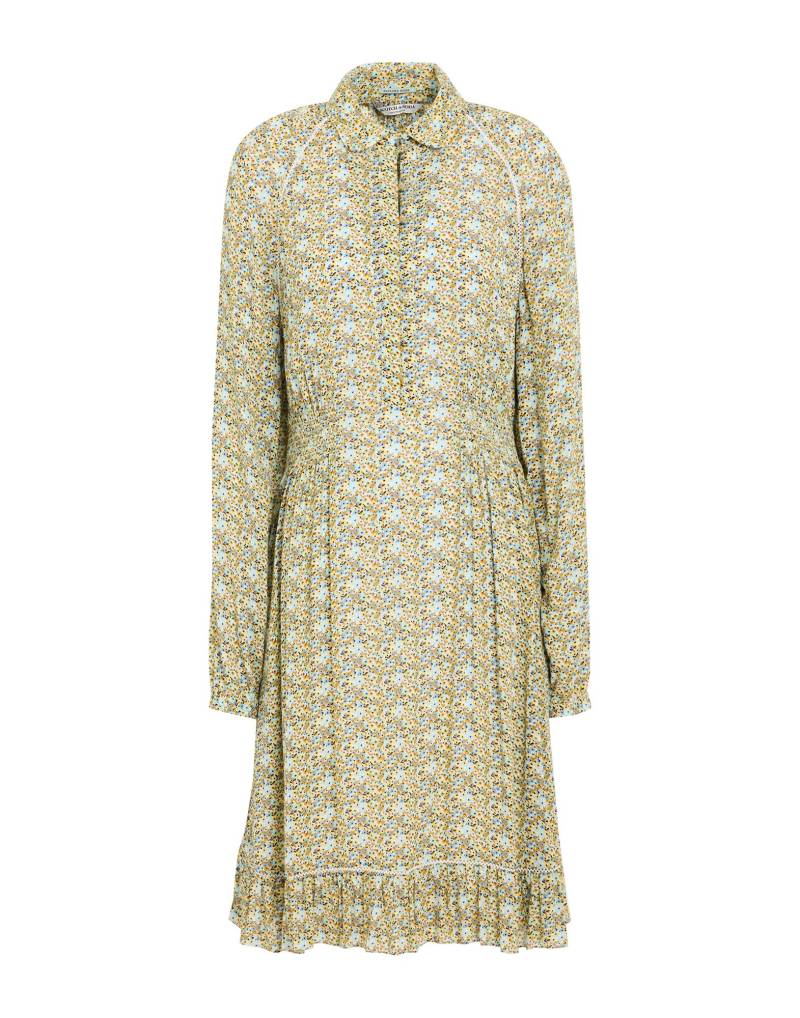 MAISON SCOTCH Midi-kleid Damen Gelb von MAISON SCOTCH