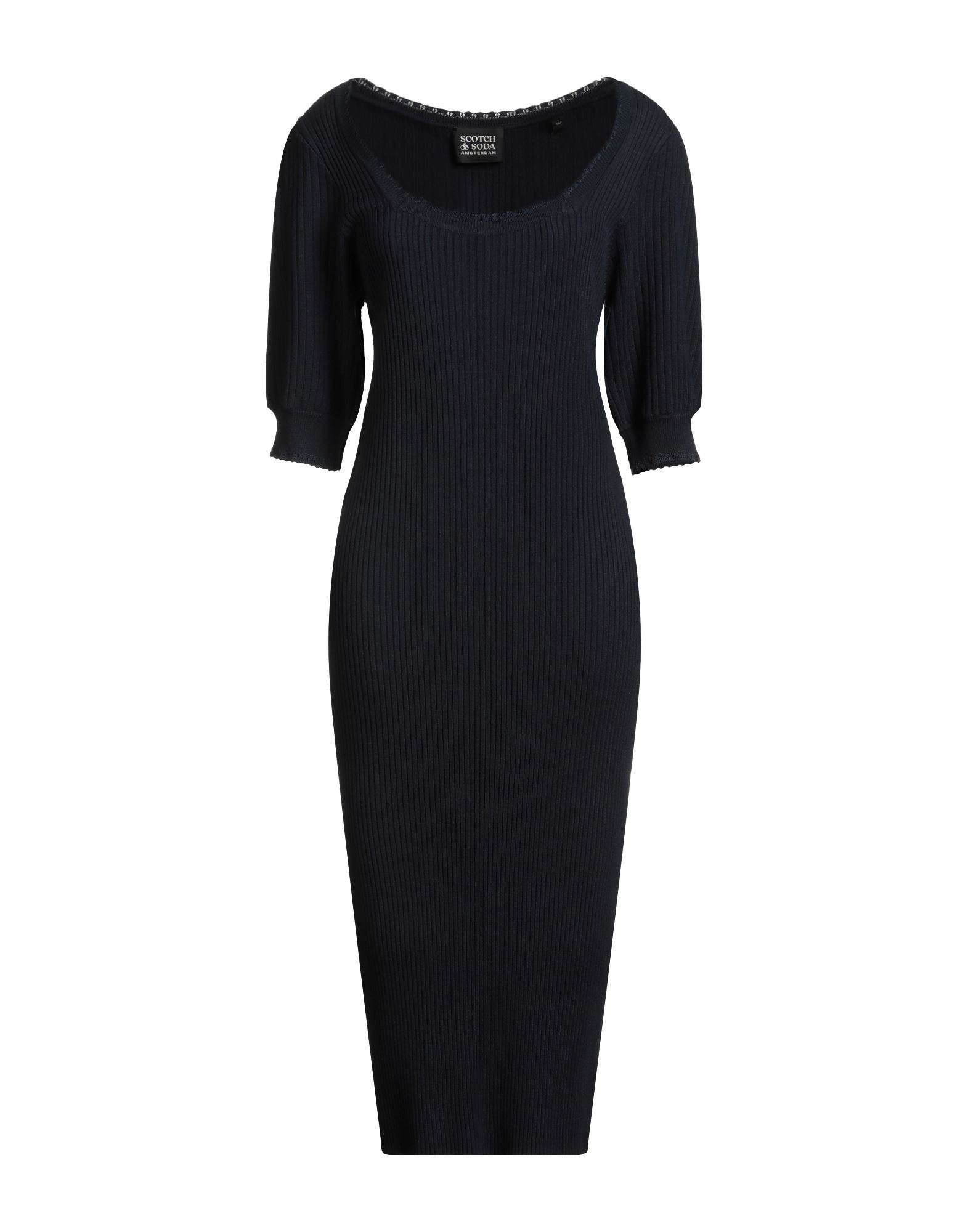 MAISON SCOTCH Midi-kleid Damen Marineblau von MAISON SCOTCH