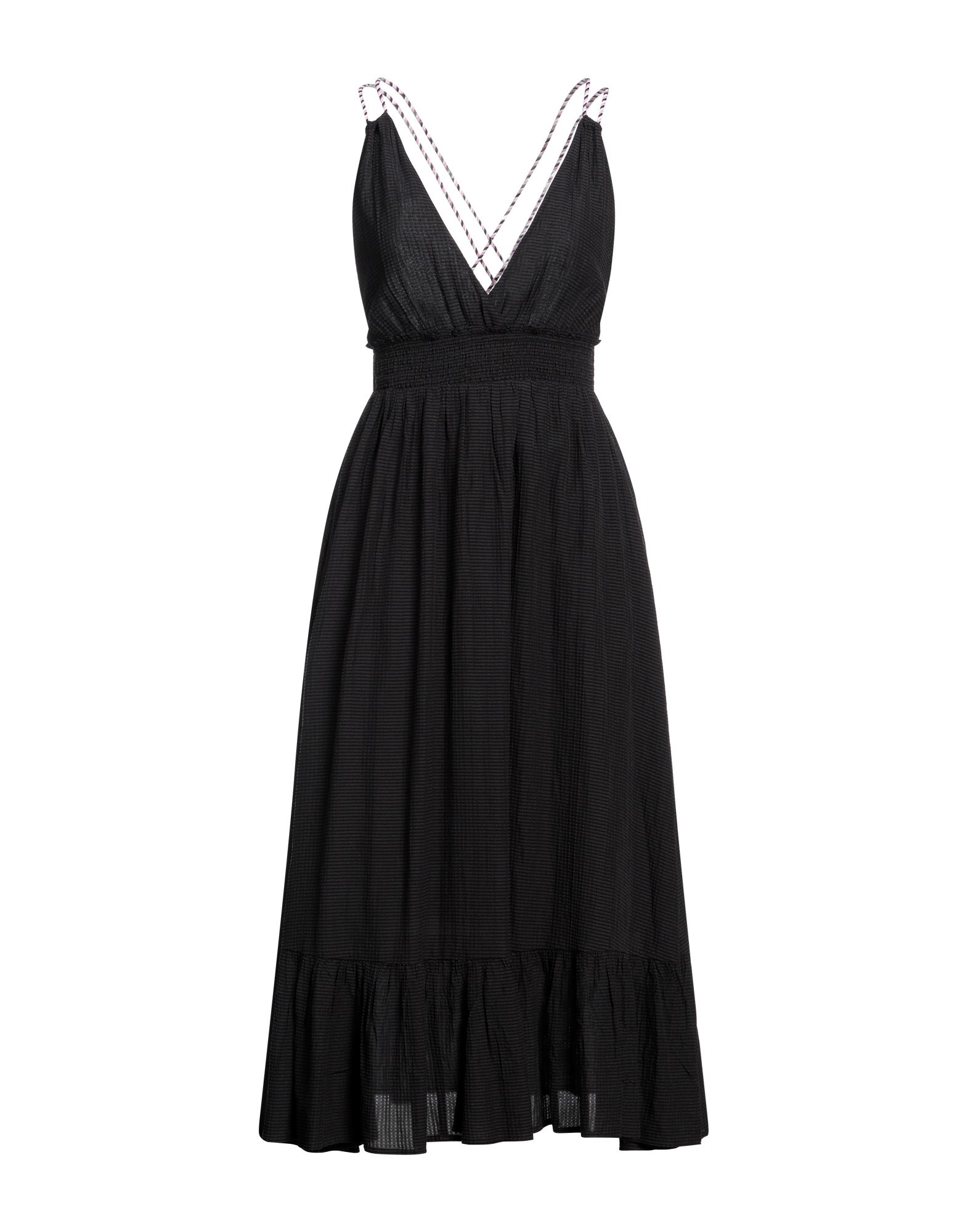 MAISON SCOTCH Midi-kleid Damen Schwarz von MAISON SCOTCH