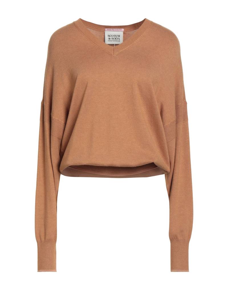 MAISON SCOTCH Pullover Damen Kamel von MAISON SCOTCH
