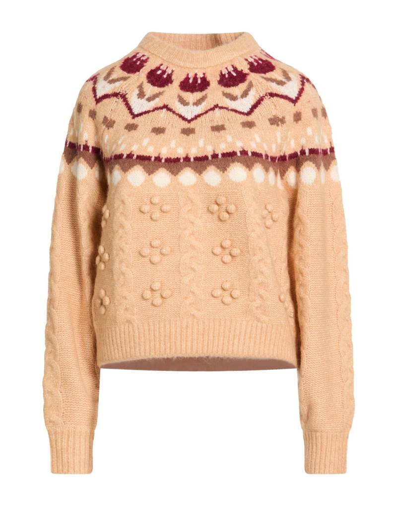 MAISON SCOTCH Rollkragenpullover Damen Sand von MAISON SCOTCH