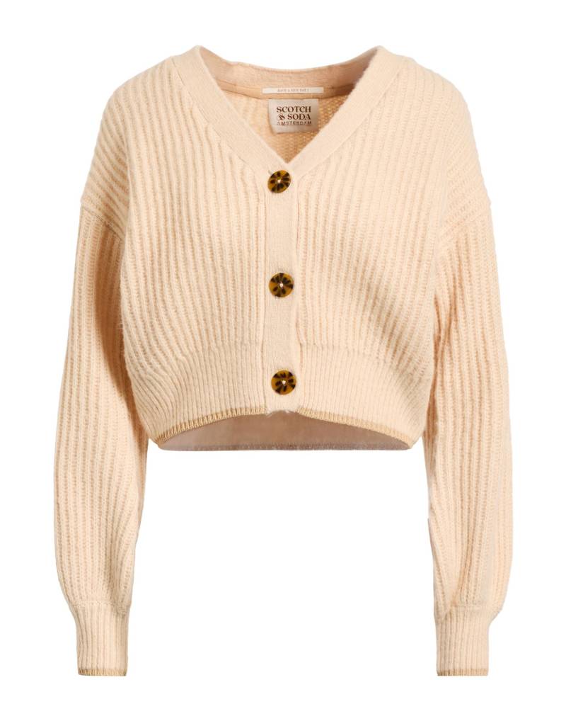 MAISON SCOTCH Strickjacke Damen Beige von MAISON SCOTCH