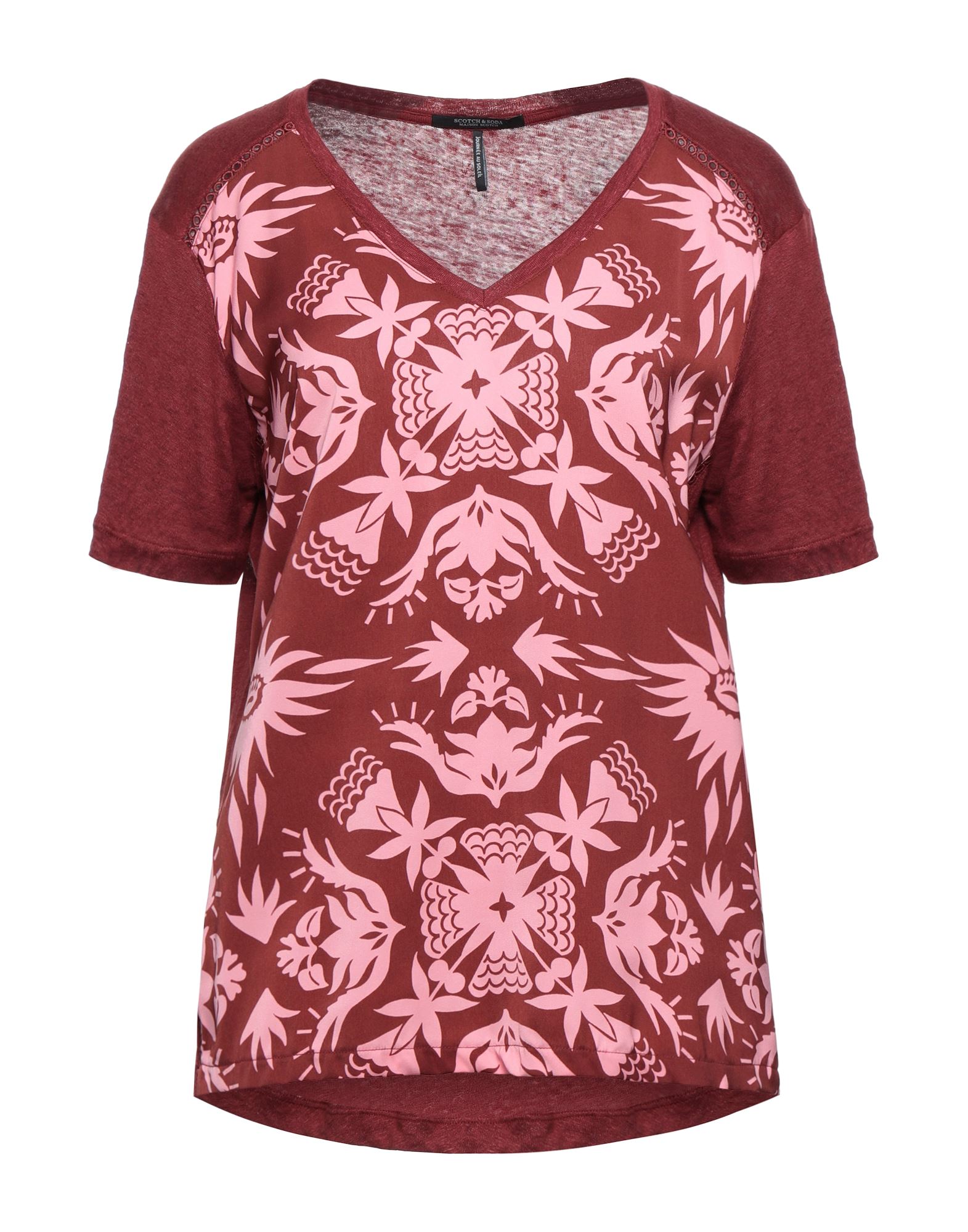 MAISON SCOTCH T-shirts Damen Bordeaux von MAISON SCOTCH