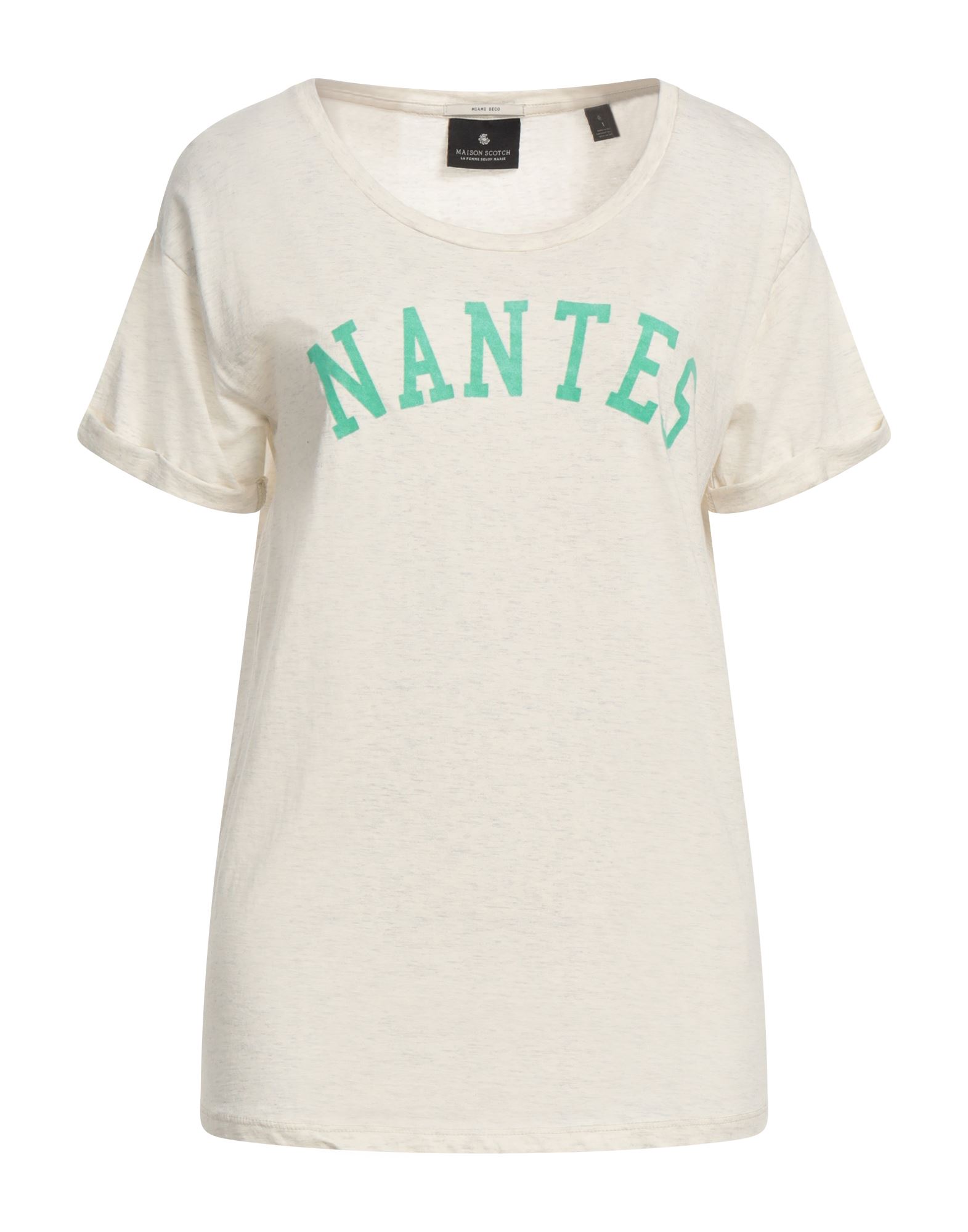 MAISON SCOTCH T-shirts Damen Cremeweiß von MAISON SCOTCH