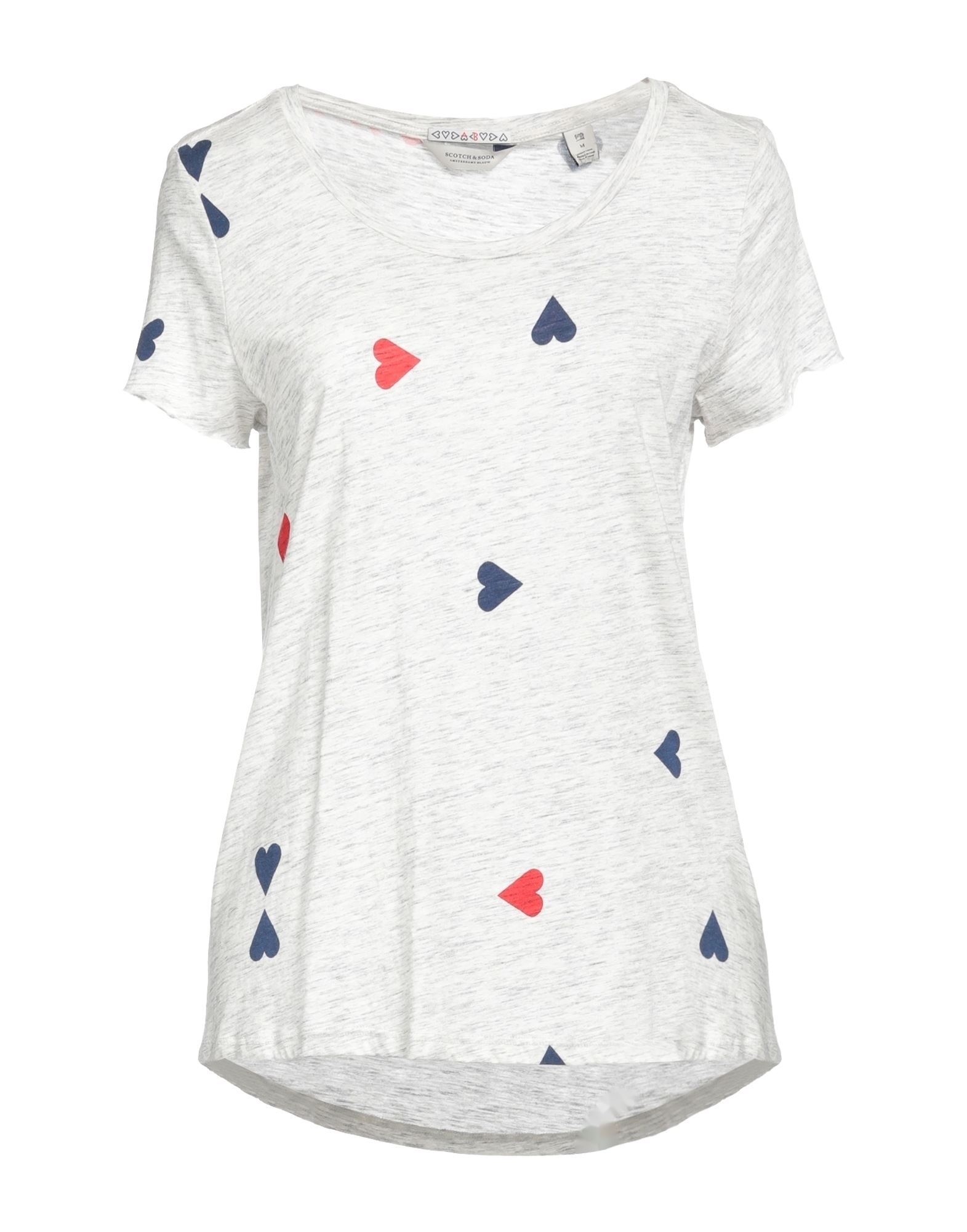 MAISON SCOTCH T-shirts Damen Hellgrau von MAISON SCOTCH