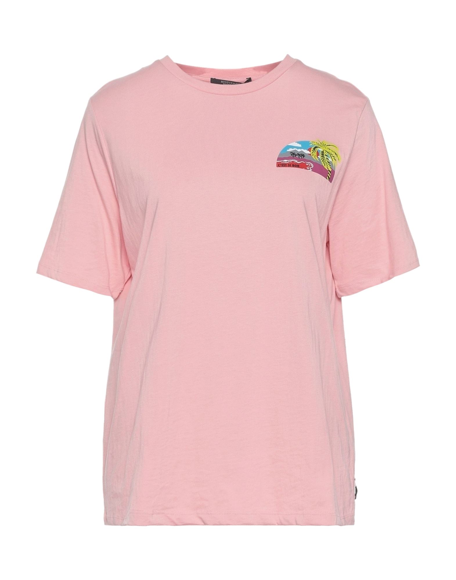 MAISON SCOTCH T-shirts Damen Rosa von MAISON SCOTCH