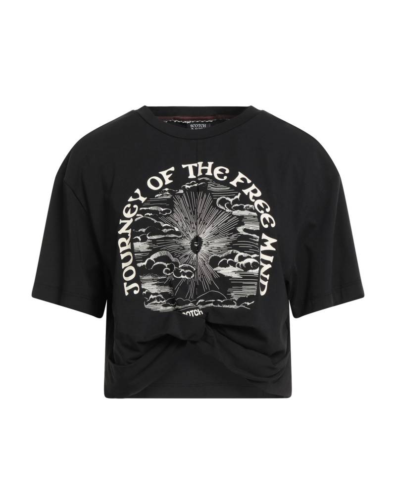 MAISON SCOTCH T-shirts Damen Schwarz von MAISON SCOTCH