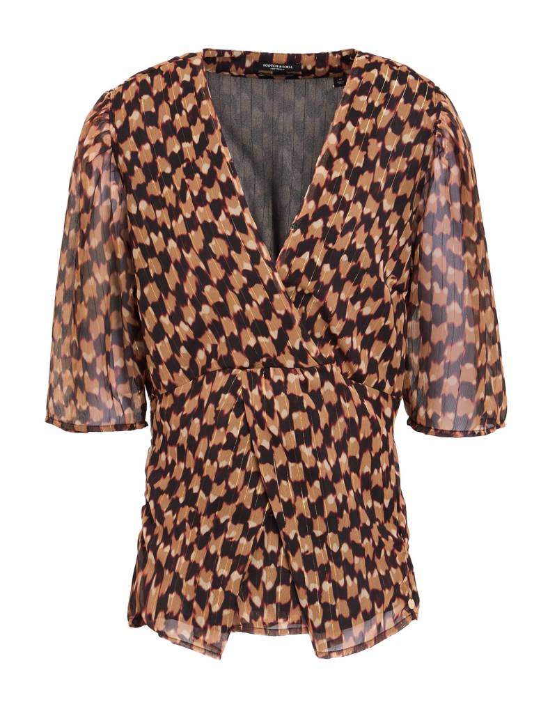MAISON SCOTCH Top Damen Braun von MAISON SCOTCH
