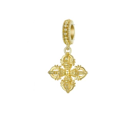 MAITONGG 925 Sterling Silber Glück Koi Katze Charm Perle Gewebt Tasche Überzogen Gold Anhänger Fit Frauen Diy Armband Fine Jewelry von MAITONGG