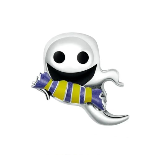 MAITONGG 925 Sterling Silber Herzform Charm Schädel Perlen Für Frau Armband Halskette Anhänger von MAITONGG