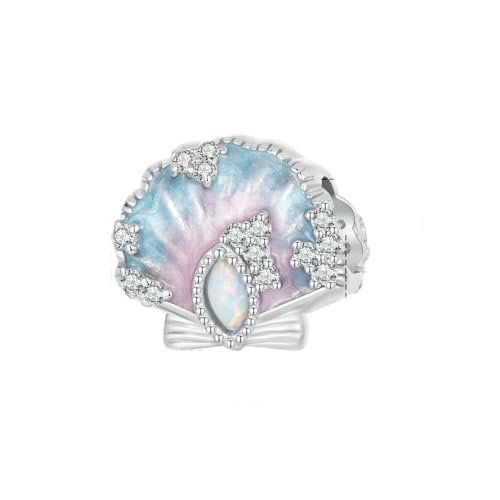 MAITONGG 925 Sterling Silber Schmetterling Blume Charm Perle Libelle Krabbe Anhänger Für Frauen Diy Armbänder von MAITONGG