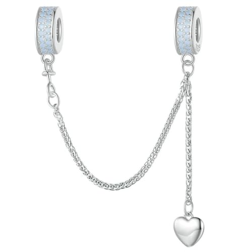 MAITONGG 925 Sterling Silber Unterwasserwelt Charme Perle Mondstein Anhänger Plattiert Platin Fit Frauen Diy Armband Schmuck von MAITONGG