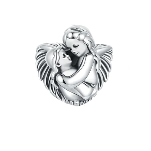 MAITONGG Hohle Perlen 925 Sterling Silber Lotus Hug Charm Perle Für Frauen Armband Halskette Anhänger von MAITONGG