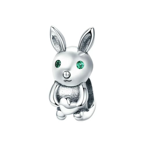 MAITONGG Tier Charms 925 Sterling Silber Armbänder Anhänger Perlen, Erz Durchmesser 4,5Mm von MAITONGG