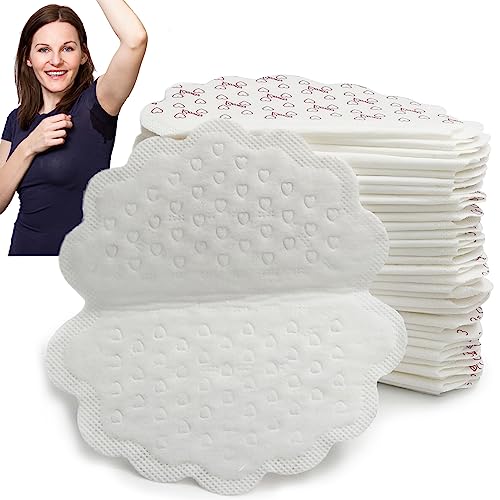 Achselpads, Antitranspirant Absorbent Geruch Blocker Pads Achsel Kleid Shields,Damen Herren Anti Schweiß Pads (80 Stück) von GingerUPer