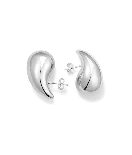 MAJALE - Gebogene Tropfenohrringe aus 925er Silber oder 24-karätigem Gold | elegante und leichte Ohrringe | inspiriert von italienischem Trend, 1,5 cm, Vergoldet und versilbert, Vergoldet und MAJALE - Gebogene Tropfenohrringe aus 925er Silber oder 24-karätigem Gold | elegante und leichte Ohrringe | inspiriert von italienischem Trend, 1,5 cm, Vergoldet und versilbert, Vergoldet und von MAJALE