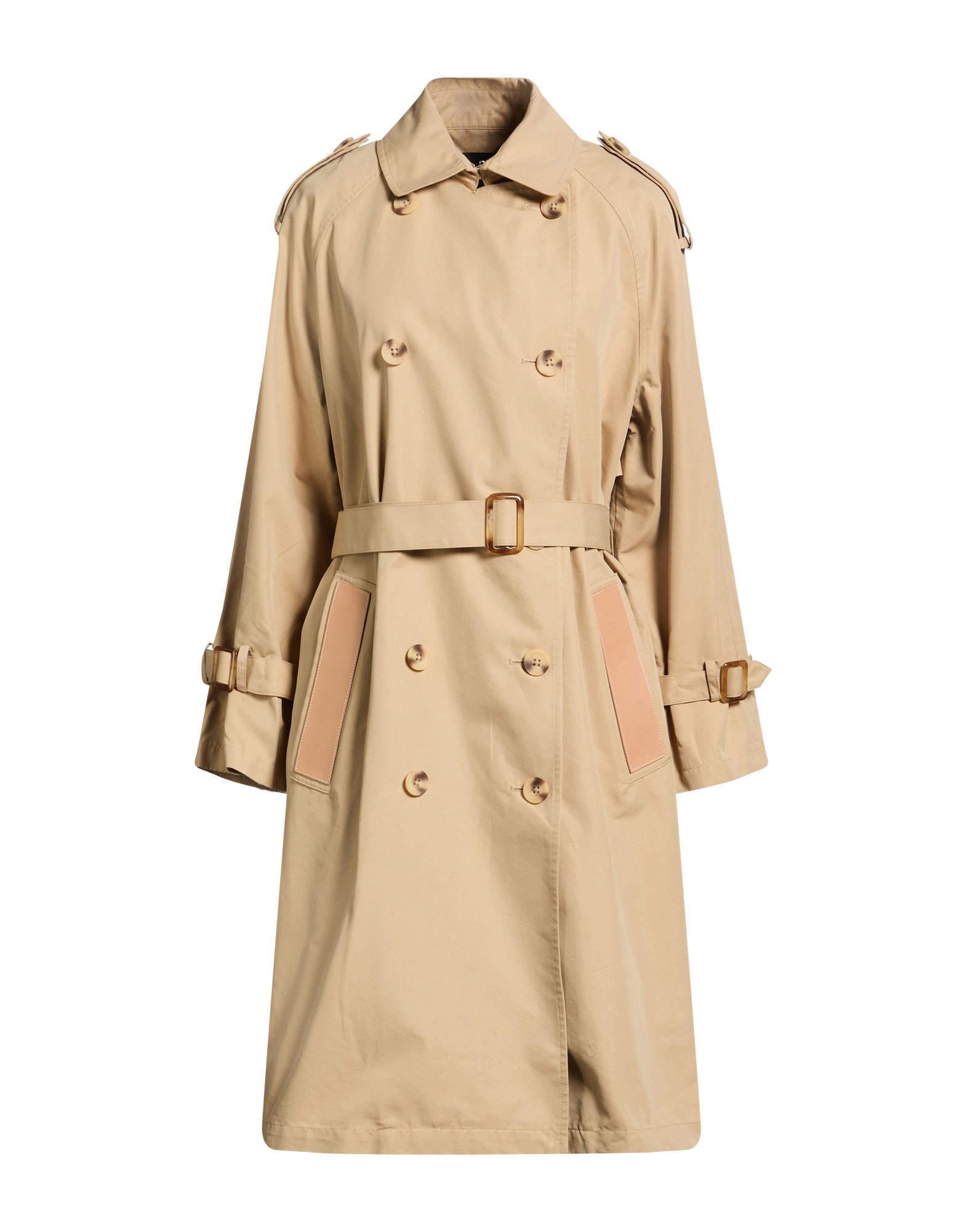 MAJE Jacke, Mantel & Trenchcoat Damen Beige von MAJE