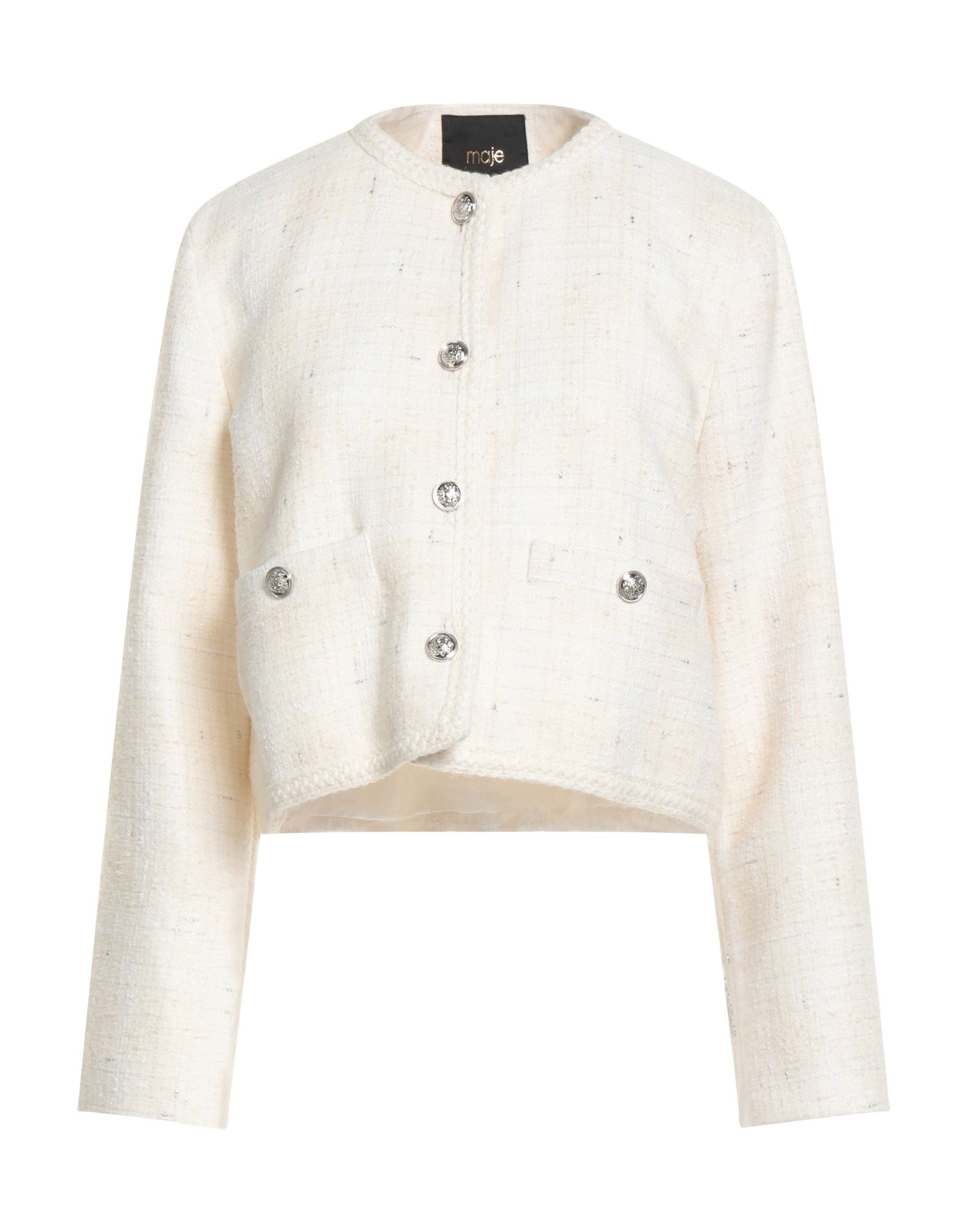 MAJE Jacke & Anorak Damen Elfenbein von MAJE