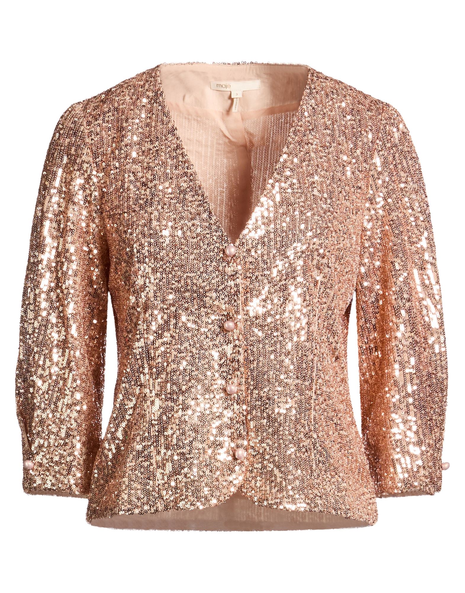 MAJE Jacke & Anorak Damen Roségold von MAJE