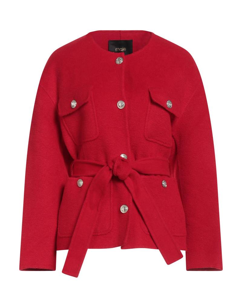 MAJE Jacke & Anorak Damen Rot von MAJE