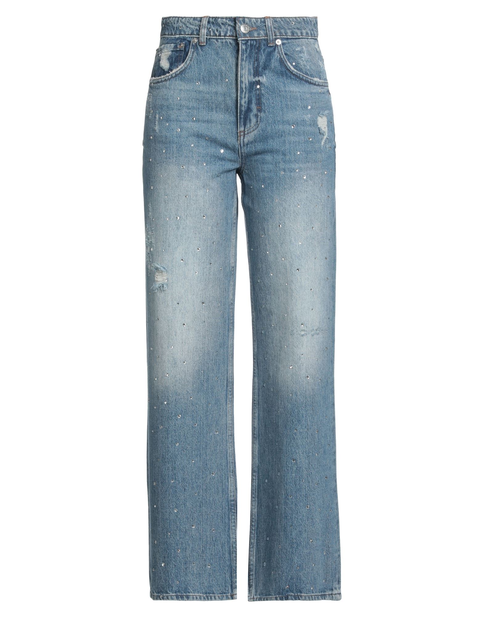 MAJE Jeanshose Damen Blau von MAJE