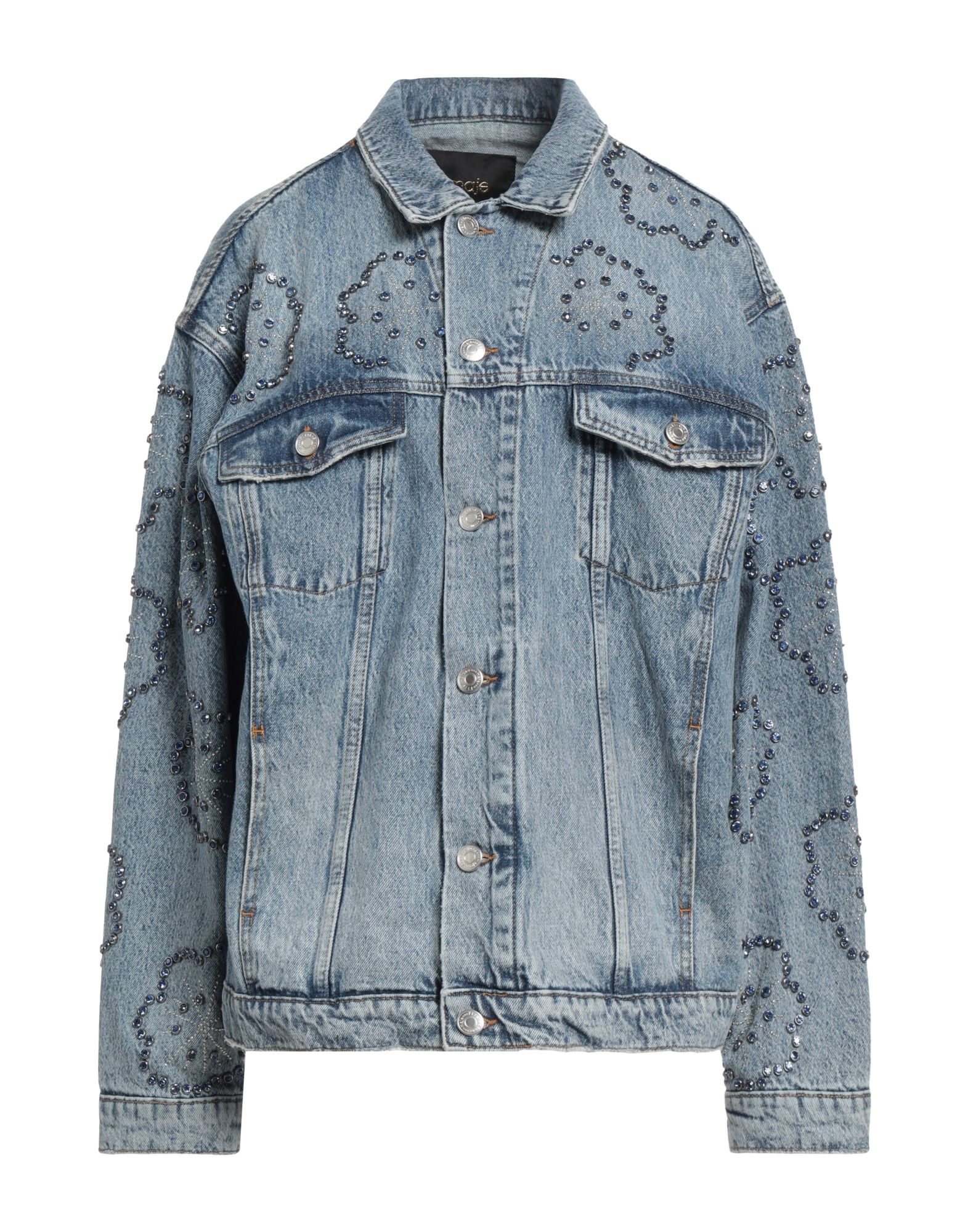 MAJE Jeansjacke/-mantel Damen Blau von MAJE