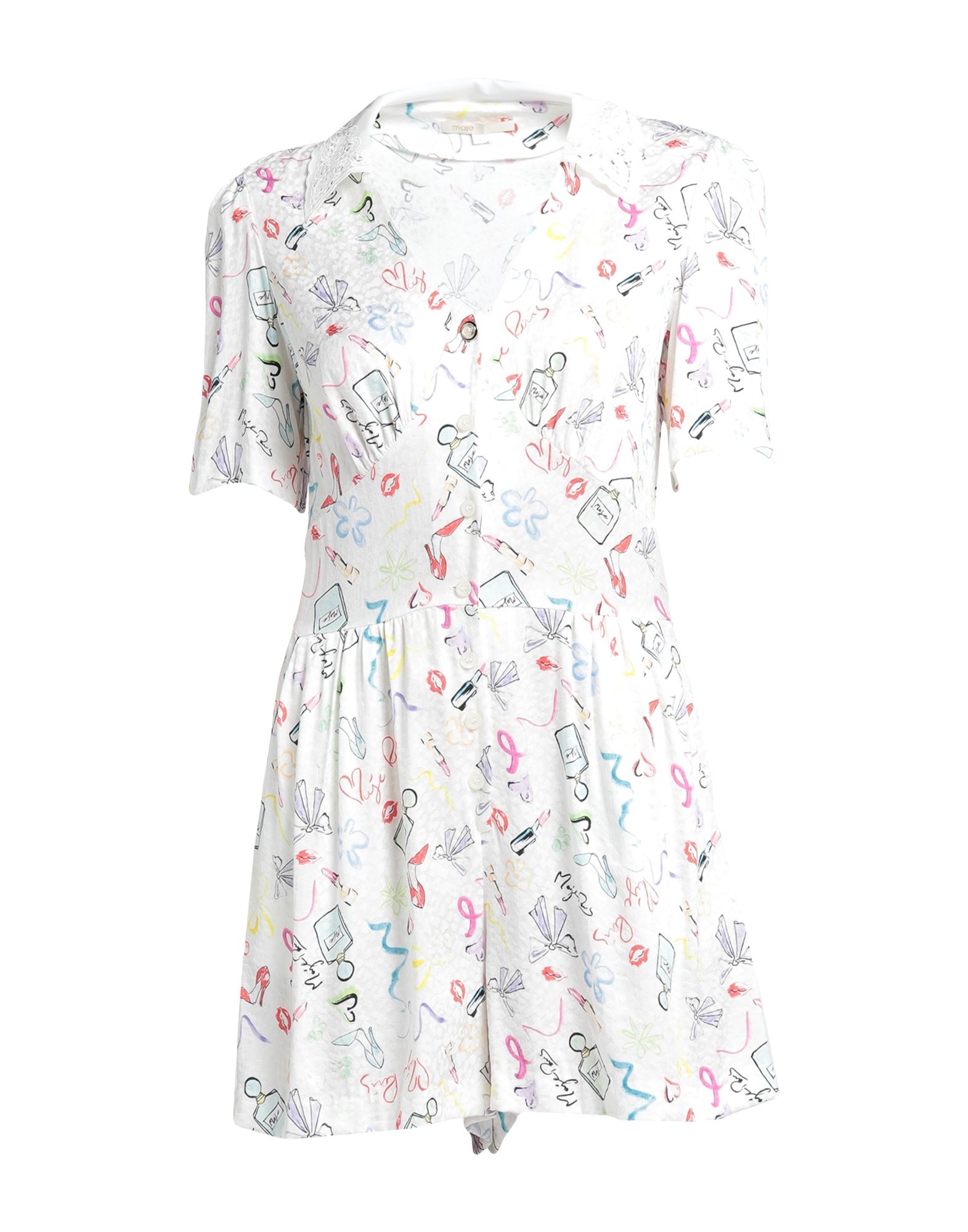 MAJE Jumpsuit Damen Weiß von MAJE