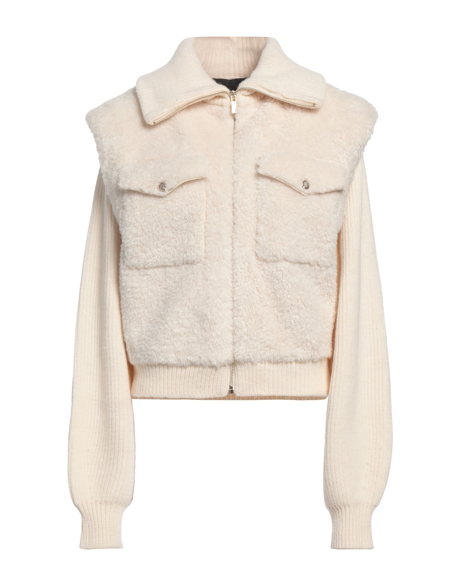 MAJE Shearling- & Kunstfell Damen Cremeweiß von MAJE