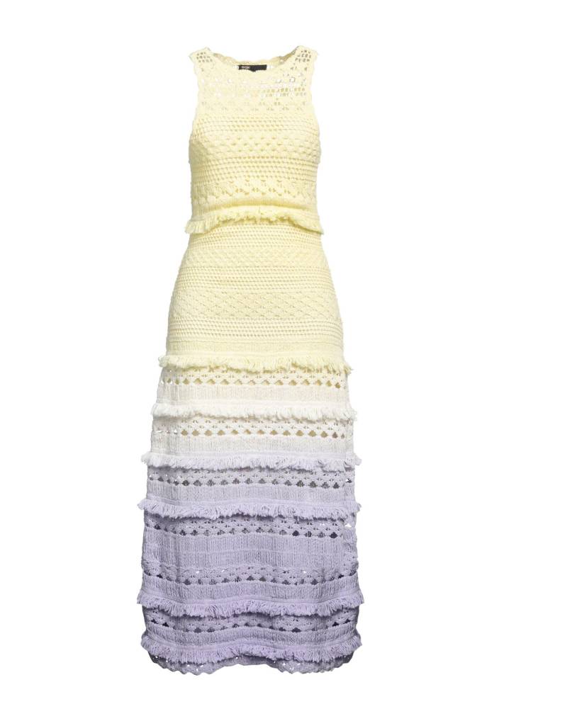 MAJE Maxi-kleid Damen Gelb von MAJE