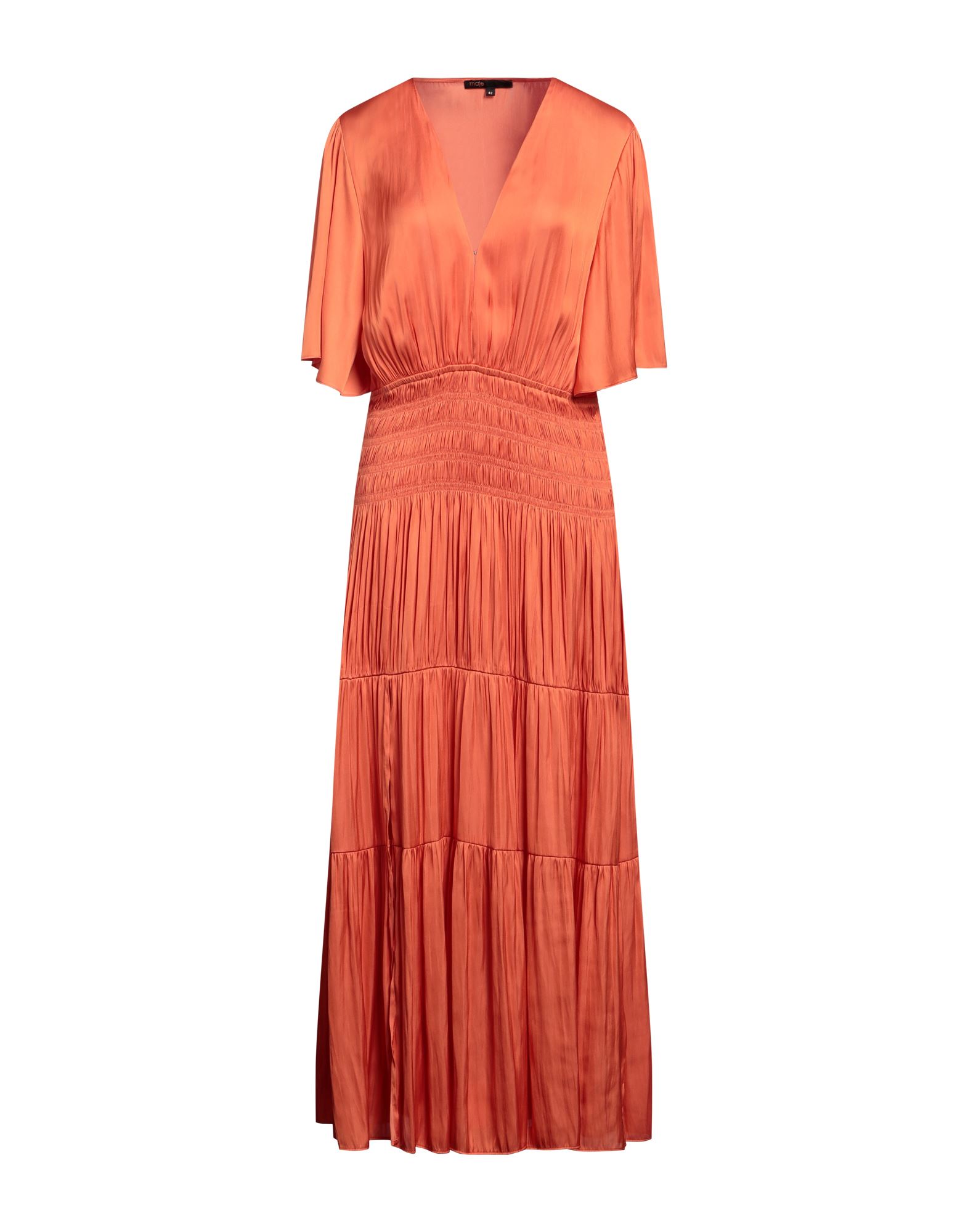 MAJE Maxi-kleid Damen Orange von MAJE