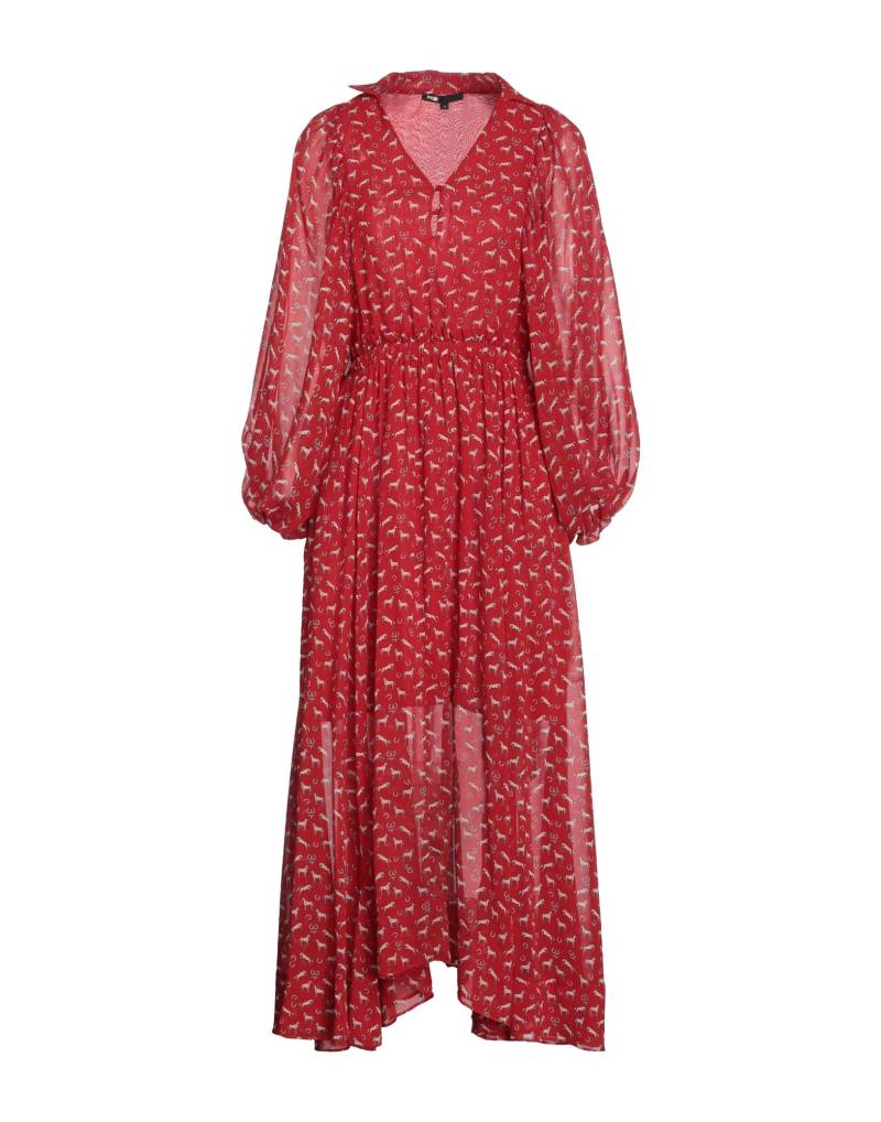 MAJE Maxi-kleid Damen Rot von MAJE