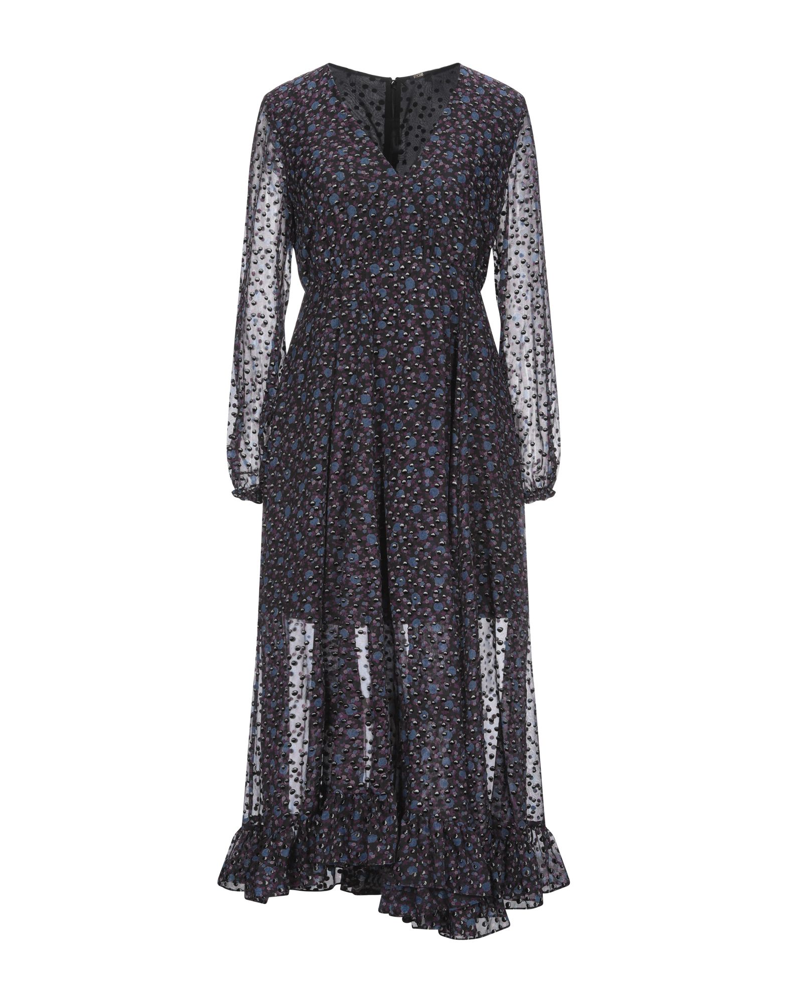 MAJE Maxi-kleid Damen Schwarz von MAJE